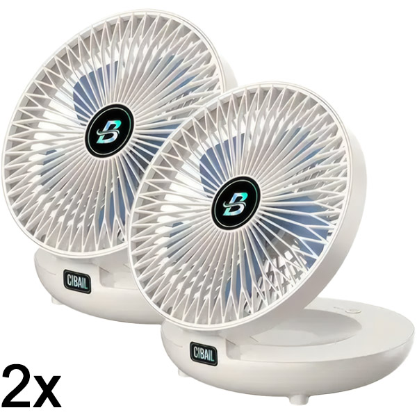 2x Mini prenosivi ventilator | AIRCOLIO