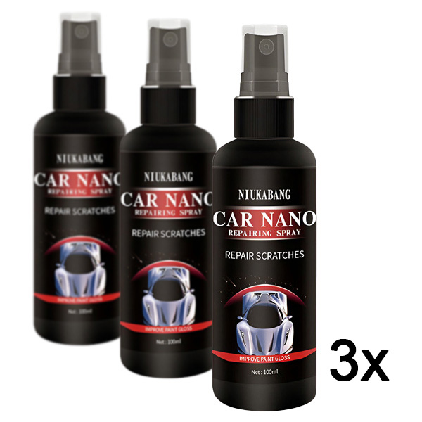 3x Nano sprej za popravak ogrebotina na automobilu | CAREASE