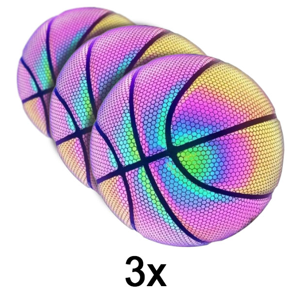 3x Svetleća košarkaška lopta | FLASHBALL