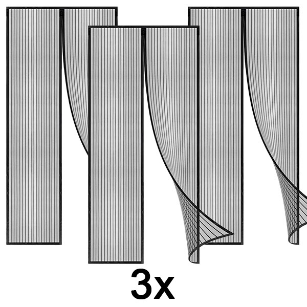3x Magnetna mreža za vrata | INSECTPROTECT