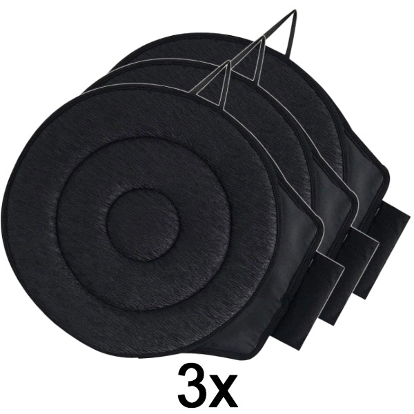 3x Rotirajuči jastuk za sedišta | SPINPAD