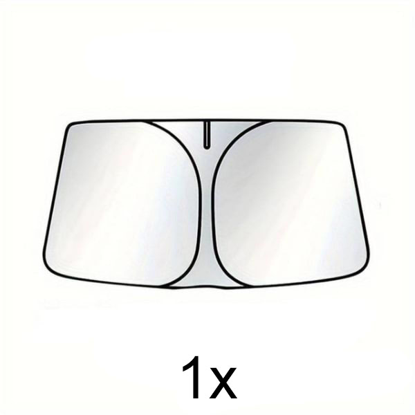 1x 4-slojni sklopivi suncobran za automobil (145x80cm) | SUNDEO