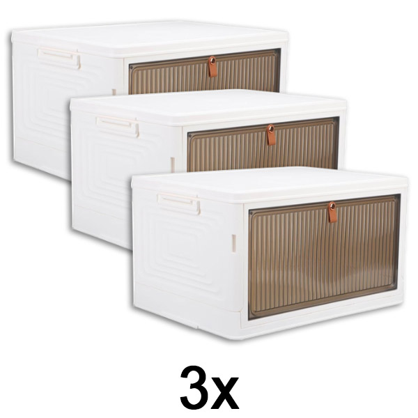 3x Kutija za odlaganje sa poklopcem | ORGABOX