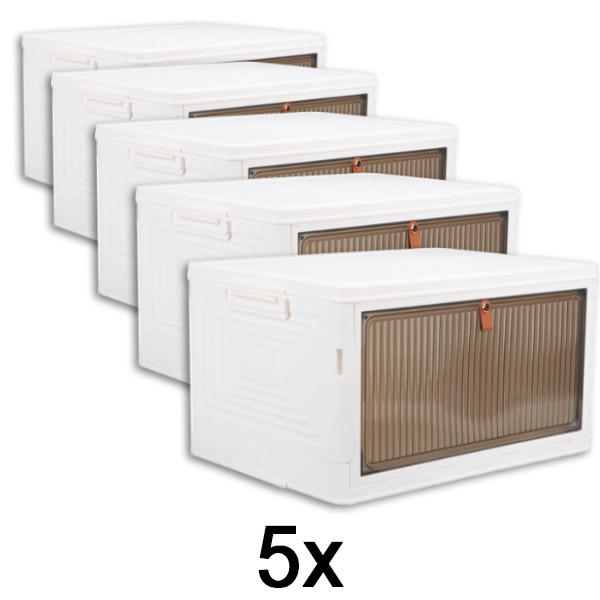 5x Kutija za odlaganje sa poklopcem | ORGABOX