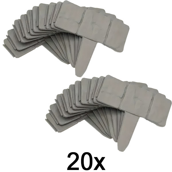 2x Kameni rub za baštu (10 kom.) | MINIFENCE